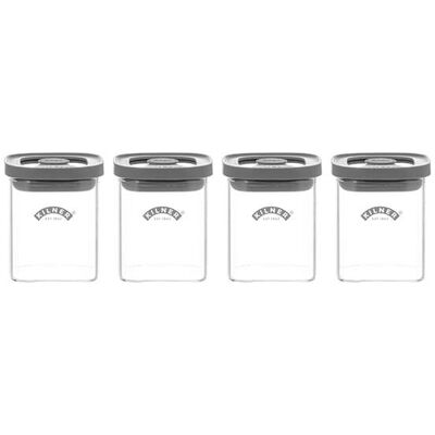 Kilner Fresh Storage 160ml 4 Piece Spice Jar Set Kilner Fresh Storage 160ml 4 Piece Spice Jar Set