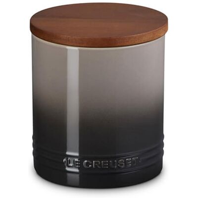 Le Creuset Signature Flint Stoneware 1.1L Storage Jar Le Creuset Signature Flint Stoneware 1.1L Storage Jar