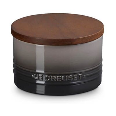 Le Creuset Signature Flint Stoneware 470ml Storage Jar Le Creuset Signature Flint Stoneware 470ml Storage Jar