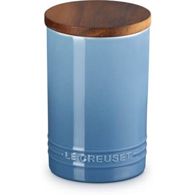Le Creuset Signature Chambray Stoneware 770ml Storage Jar Le Creuset Signature Chambray Stoneware 770ml Storage Jar