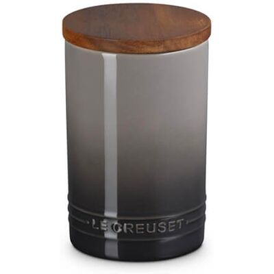 Le Creuset Signature Flint Stoneware 770ml Storage Jar Le Creuset Signature Flint Stoneware 770ml Storage Jar