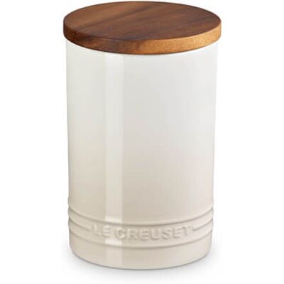 Le Creuset Signature Meringue Stoneware 770ml Storage Jar Le Creuset Signature Meringue Stoneware 770ml Storage Jar