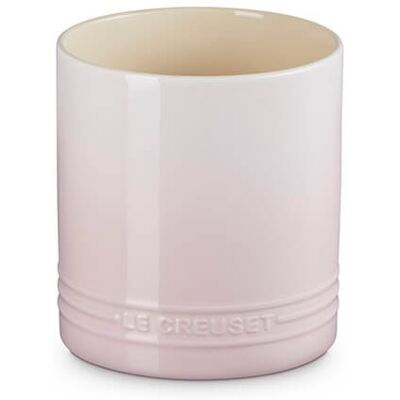 Le Creuset Shell Pink Stoneware 1.1L Utensil Jar Le Creuset Shell Pink Stoneware 1.1L Utensil Jar