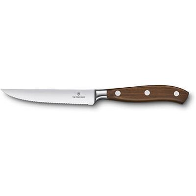 Victorinox Grand MaƮtre - Steel Wavy Edge Steak Knife - Steak knife Victorinox Grand MaƮtre - Steel Wavy Edge Steak Knife - Steak knife