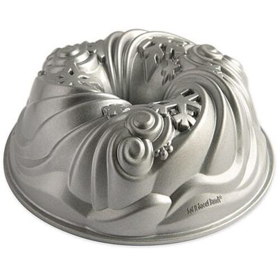 Nordic Ware Silver Let It Snow Bundt Pan Nordic Ware Silver Let It Snow Bundt Pan