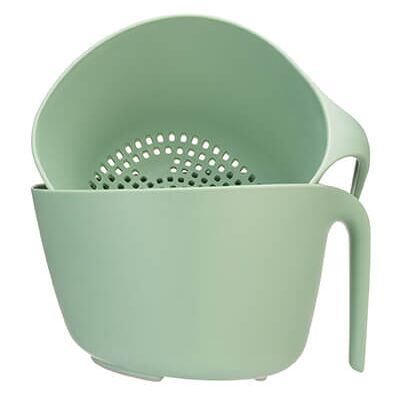 Fusion Twist Mixing Bowl & Colander Set Mint Fusion Twist Mixing Bowl & Colander Set Mint