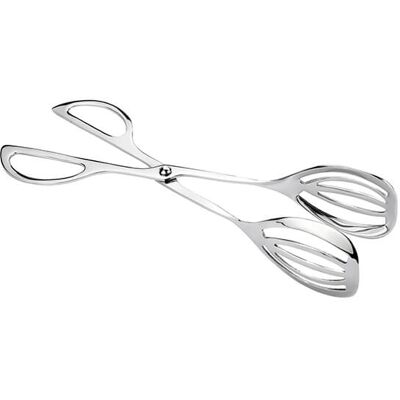 Arthur Price of England Stainless Steel Double Slot Cake or Pastry Scissor Tongs Arthur Price of England Stainless Steel Double Slot Cake or Pastry Scissor Tongs