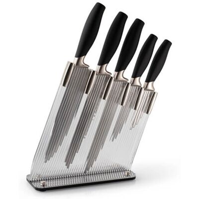 Taylor s Eye Witness Brooklyn Nickel 5 Piece Knife Block Set Taylor s Eye Witness Brooklyn Nickel 5 Piece Knife Block Set