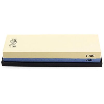 Sabatier Professional Twin Whetstone 240 & 1000 Grit Sabatier Professional Twin Whetstone 240 & 1000 Grit