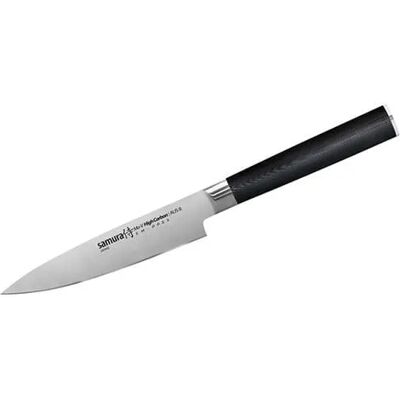Samura MO-V 12.5cm Utility Knife - Kitchen Knife - AUS-8 Steel Samura MO-V 12.5cm Utility Knife - Kitchen Knife - AUS-8 Steel