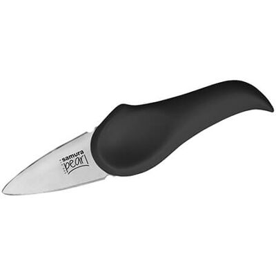 Samura Pearl Oyster Knife - Stainless Steel, Black Samura Pearl Oyster Knife - Stainless Steel, Black