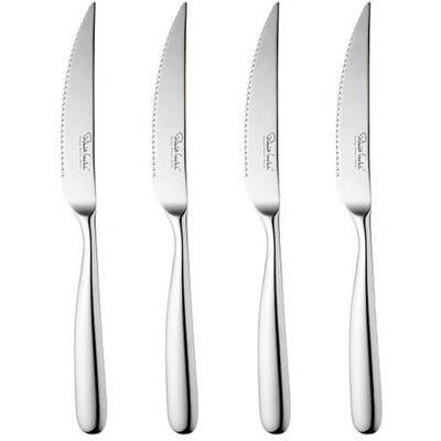 Robert Welch Stanton Bright Set of 4 Steak Knives Robert Welch Stanton Bright Set of 4 Steak Knives