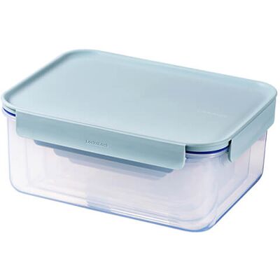 Lock & Lock LocknLock Classic Plus 4 Piece Blue Rectangular Nesting Set Lock & Lock LocknLock Classic Plus 4 Piece Blue Rectangular Nesting Set