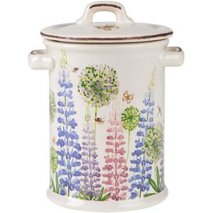 T&G; Cottage Garden Butterfly Storage Jar