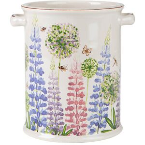 T&G; Cottage Garden Utensil/Bottle Pot