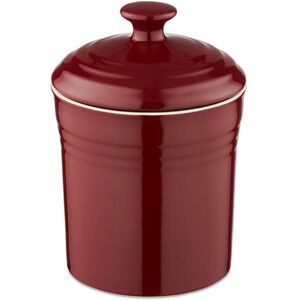 Barbary & Oak 17cm Ceramic Storage Jar Red