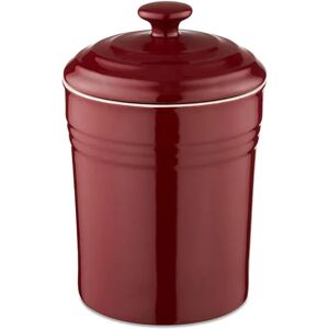 Barbary & Oak 23cm Ceramic Storage Jar Red