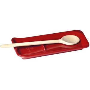 Emile Henry Burgundy Spoon Rest