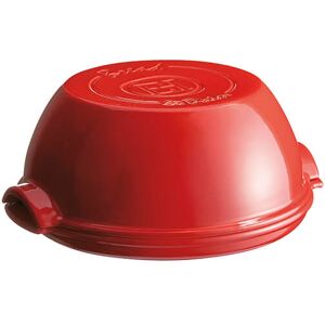 Emile Henry Burgundy Round Bread Baker 5.2L