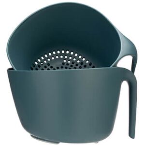 Fusion Twist Mixing Bowl & Colander Set Blue