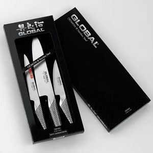 Global G-2111 3 Piece Kitchen Knife Set