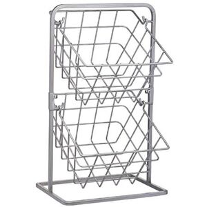 Industrial Kitchen 2 Tier Storage Baskets