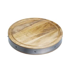 Industrial Kitchen Mango Wood Butcher Board Round