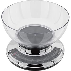 Judge 5.0kg Chrome Kitchen Scale with Clear Bowl