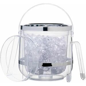 BarCraft Double Walled Ice Bucket & Tongs