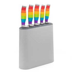 Taylor s Eye Witness Rainbow 5 Piece Kitchen Knife Block Set