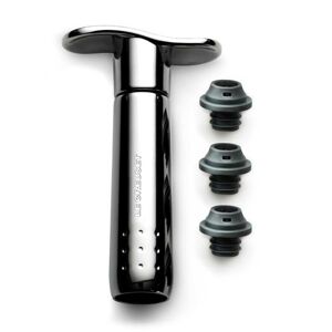 Le Creuset Black Nickel WA-137 Pump + 3 Stoppers