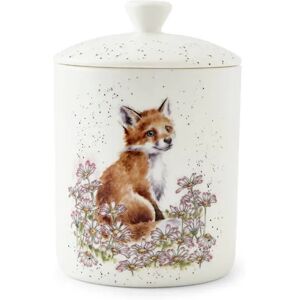 Wrendale Designs 'Make My Daisy' Fox Medium Lidded Storage Jar