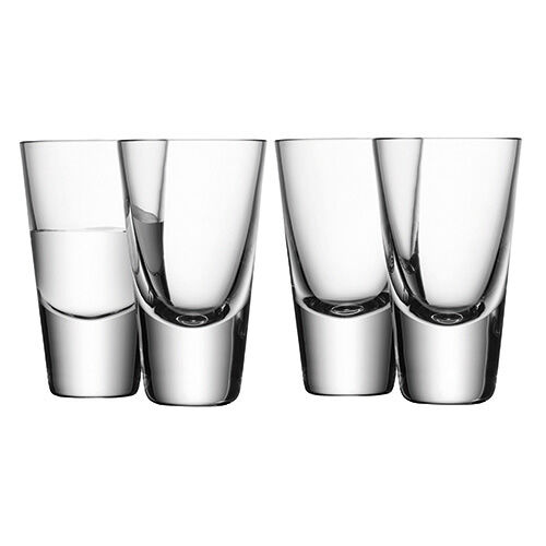 LSA Bar Vodka Glass Set Of Four
