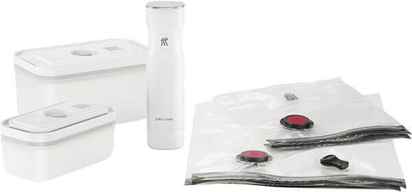 Zwilling Fresh And Save 7 Piece Starter Set Small Medium Vacuum Plastic