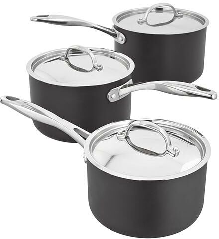 Stellar 6000 Hard Anodised Element 3 Piece Cookware Set