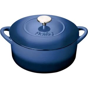 Denby Cast Iron Cobalt 24cm Round Casserole