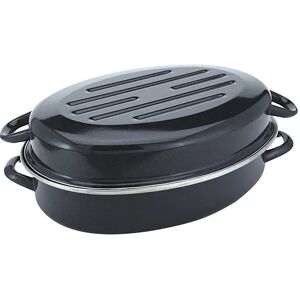 Judge Induction Granite 36cm Low Oval Roaster