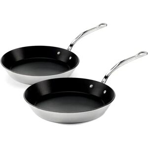 Samuel Groves Classic Non-Stick Triply 2 Piece Frypan Set 20cm & 28cm