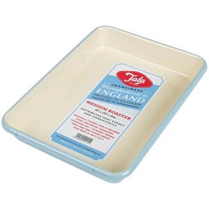 Tala Originals Pale Blue & Ivory Enamelled Large Roaster - Roaster Tala Originals Pale Blue & Ivory Enamelled Large Roaster - Roaster