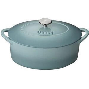 Denby Cast Iron Pavilion 28cm Oval Casserole Denby Cast Iron Pavilion 28cm Oval Casserole