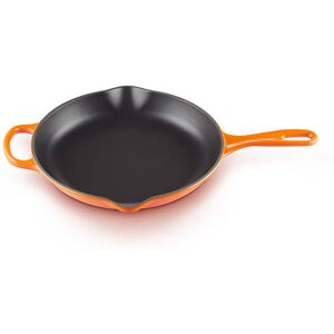 Le Creuset Signature Volcanic Cast Iron 26cm Round Skillet Le Creuset Signature Volcanic Cast Iron 26cm Round Skillet