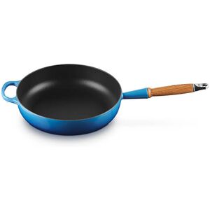 Le Creuset Signature Azure Cast Iron 28cm Sauté Pan Le Creuset Signature Azure Cast Iron 28cm Sauté Pan