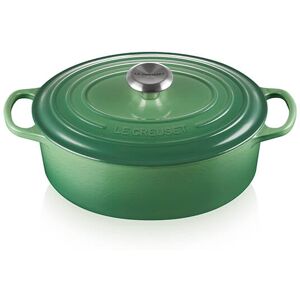 Le Creuset Signature Bamboo Cast Iron 29cm Oval Casserole Le Creuset Signature Bamboo Cast Iron 29cm Oval Casserole