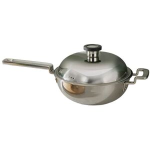 Robert Welch 316 Series Cookware 22cm Wok with Lid Robert Welch 316 Series Cookware 22cm Wok with Lid