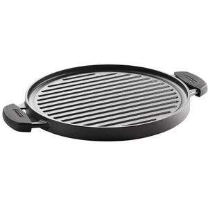 Tramontina Pre-seasoned 30cm 2 in 1 Cast Iron Griddle Pan Tramontina Pre-seasoned 30cm 2 in 1 Cast Iron Griddle Pan