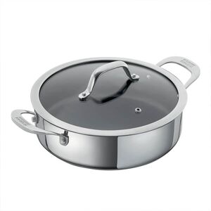 Kuhn Rikon Allround 24cm Non-Stick Shallow Casserole with Glass Lid Kuhn Rikon Allround 24cm Non-Stick Shallow Casserole with Glass Lid