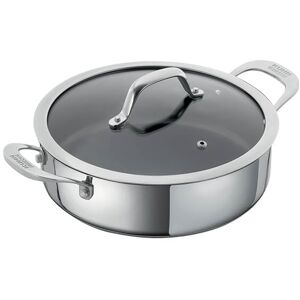 Kuhn Rikon Allround 28cm Non-Stick Shallow Casserole with Glass Lid Kuhn Rikon Allround 28cm Non-Stick Shallow Casserole with Glass Lid