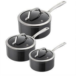 Kuhn Rikon Easy Pro Induction 3 Piece Saucepan Set Kuhn Rikon Easy Pro Induction 3 Piece Saucepan Set