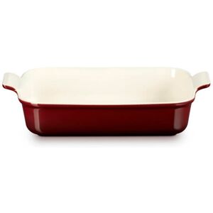 Le Creuset Garnet 32cm Rectangular Deep Dish - Oven Safe Le Creuset Garnet 32cm Rectangular Deep Dish - Oven Safe