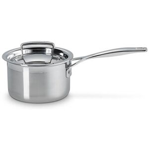 Le Creuset 3-ply Stainless Steel 14cm Saucepan Le Creuset 3-ply Stainless Steel 14cm Saucepan